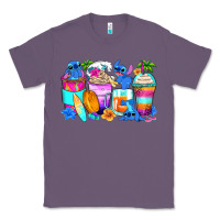 Lavender stitch summer coffee cups Classic Tee - Zillion Design Studio