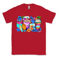 Red stitch summer coffee cups Classic Tee - Zillion Design Studio