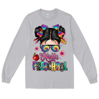 Moon Dust hello preschool kid Long Sleeve Tee - texasbilliewilder