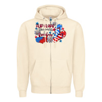 Sandshell Flip flops fireworks & freedom 4th of july Zipper Hoodie - CowGirlArtShop