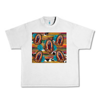 Lunar Rock serape gemstone glitter cowhide lady of guadalupe Urban Heavy Tee - RanaPortraitStore