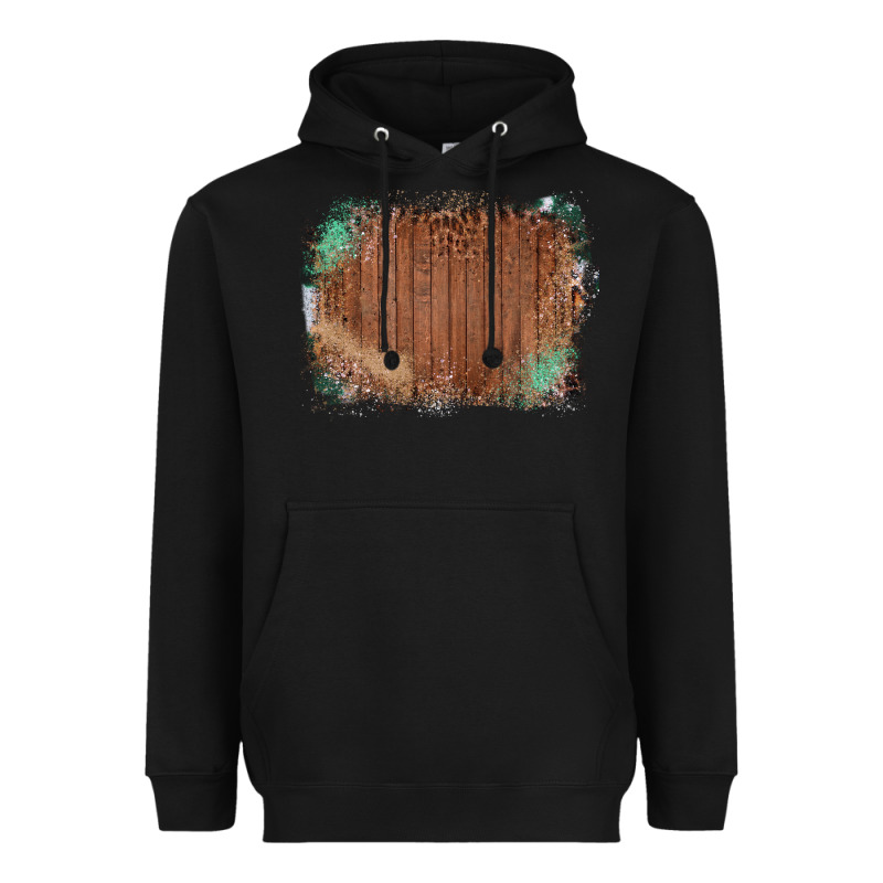 Wood Glitter Leopard Pattern Frame Heavyweight Hoodie by Bettercallsaul | Teevron