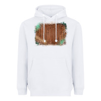 White Wood Glitter Leopard Pattern Frame Heavyweight Hoodie - Bettercallsaul