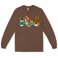 Chestnut indian coffee cups Long Sleeve Tee - AdoDesignShop