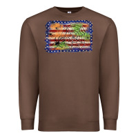 Chestnut American flag halloween background Premium Sweatshirt - JahusDesignShop