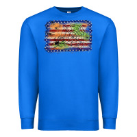 True Royal American flag halloween background Premium Sweatshirt - JahusDesignShop