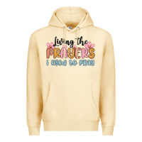 Pina Colada living the prayers i used to pray Premium Hoodie - MaliasSmallBusiness
