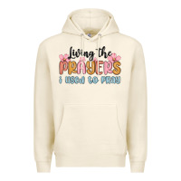 Tofu living the prayers i used to pray Premium Hoodie - MaliasSmallBusiness