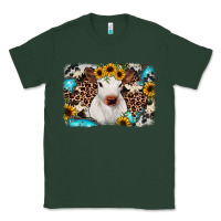Sports Green cowhide leopard calf Classic Tee - RanaPortraitStore