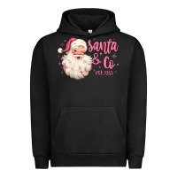 Pigment Black santa and co Urban Hoodie - MaliasSmallBusiness