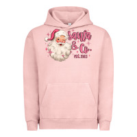 Pigment Salmon santa and co Urban Hoodie - MaliasSmallBusiness