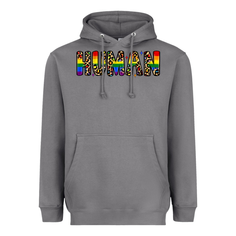 Human Heavyweight Hoodie by JahusDesignShop | Teevron