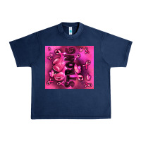 Navy strong breast cancer Urban Heavy Tee - RanaPortraitStore