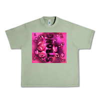 Oil Green strong breast cancer Urban Heavy Tee - RanaPortraitStore