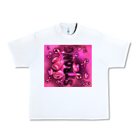 White strong breast cancer Urban Heavy Tee - RanaPortraitStore