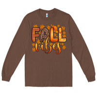 Chestnut fall vibes Long Sleeve Tee - Zillion Design Studio