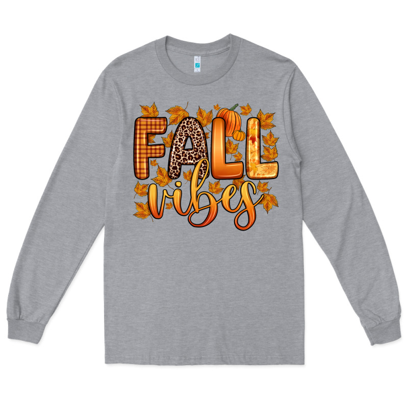 Fall Vibes Long Sleeve Tee by Zillion Design Studio | Teevron