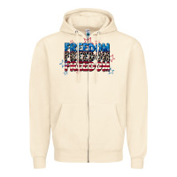 Sandshell Freedom freedom freedom 4th of july Zipper Hoodie - CowGirlArtShop