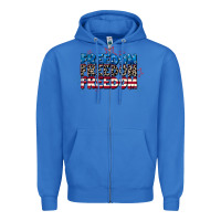 True Royal Freedom freedom freedom 4th of july Zipper Hoodie - CowGirlArtShop