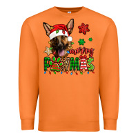 Carrot merry pawmas christmas german shepherd Premium Sweatshirt - Jasminsmagicworld