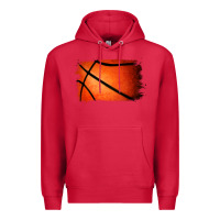 Cardinal Basketball Brushstroke Premium Hoodie - RanaPortraitStore