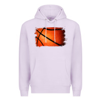 Lilac Basketball Brushstroke Premium Hoodie - RanaPortraitStore
