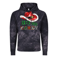 Cloud Black ho ho howdy christmas hat Vintage Hoodie - AdoDesignShop