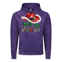 Cloud Purple ho ho howdy christmas hat Vintage Hoodie - AdoDesignShop