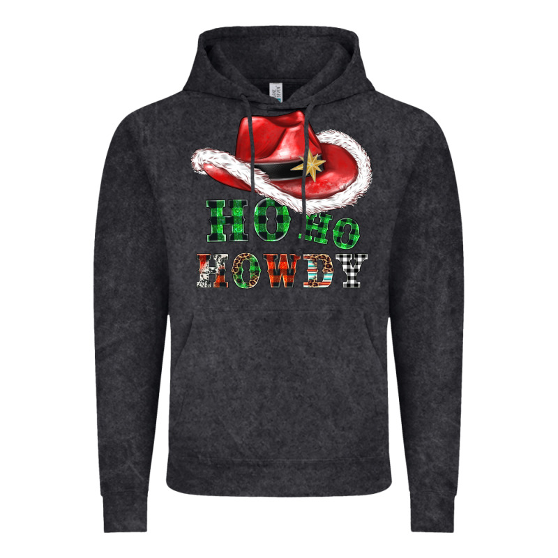 Ho Ho Howdy Christmas Hat Vintage Hoodie by AdoDesignShop | Teevron