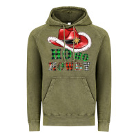 Vintage Olive ho ho howdy christmas hat Vintage Hoodie - AdoDesignShop