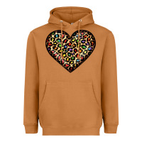 Meerkat pride leopard heart Heavyweight Hoodie - JahusDesignShop