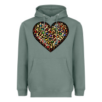 Sage pride leopard heart Heavyweight Hoodie - JahusDesignShop