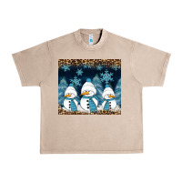 French Oak snowman winter Urban Heavy Tee - RanaPortraitStore