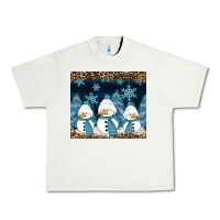 Pistachio snowman winter Urban Heavy Tee - RanaPortraitStore