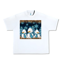 White snowman winter Urban Heavy Tee - RanaPortraitStore