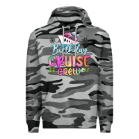Slate Camo birthday cruise crew Premium Hoodie - MaliasSmallBusiness