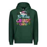 Sports Green birthday cruise crew Premium Hoodie - MaliasSmallBusiness