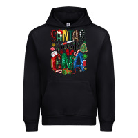 Black santas favorite cma nurse Urban Hoodie - MaliasSmallBusiness