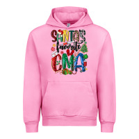 Fuchsia Pink santas favorite cma nurse Urban Hoodie - MaliasSmallBusiness