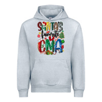 Heather Grey santas favorite cma nurse Urban Hoodie - MaliasSmallBusiness