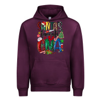 Mauve Wine santas favorite cma nurse Urban Hoodie - MaliasSmallBusiness