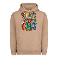 Pigment Burro santas favorite cma nurse Urban Hoodie - MaliasSmallBusiness