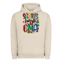Pigment French Oak santas favorite cma nurse Urban Hoodie - MaliasSmallBusiness