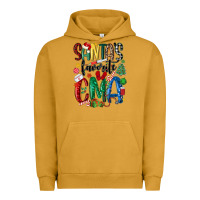 Pigment Peanut Butter santas favorite cma nurse Urban Hoodie - MaliasSmallBusiness