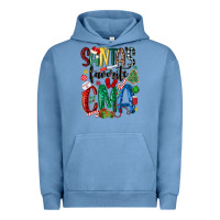 Pigment Pebble Blue santas favorite cma nurse Urban Hoodie - MaliasSmallBusiness