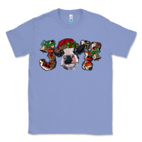 Colony Blue christmas joy with heifer cow Classic Tee - RanaPortraitStore