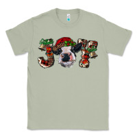 Matcha christmas joy with heifer cow Classic Tee - RanaPortraitStore