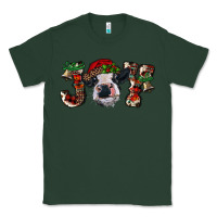 Sports Green christmas joy with heifer cow Classic Tee - RanaPortraitStore