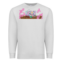 Dove Grey watercolor love nurse libbey glass Premium Sweatshirt - BundleAndBundleShop