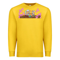 Lemon watercolor love nurse libbey glass Premium Sweatshirt - BundleAndBundleShop